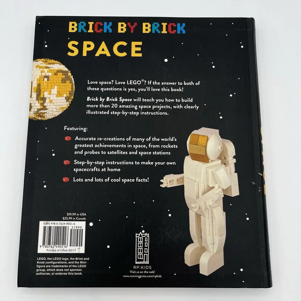 Brick by Brick Space : 20+ LEGO Brick Projects‎ That Are Out of This World Book